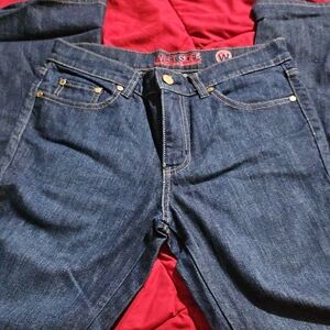 New York & Company Dark Blue Relaxed Jeans
